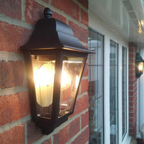 Classic Lane Outdoor Half Wall Lantern