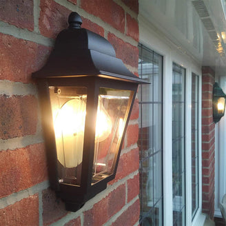 Classic Lane Outdoor Half Wall Lantern