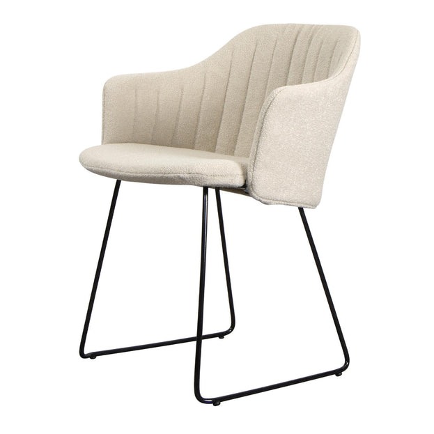 Choice Dining Chair with Black Sled Base