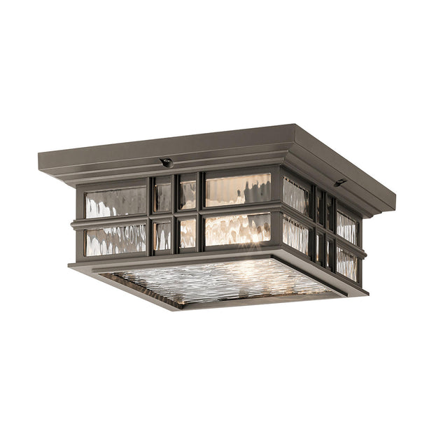 Beacon Square Outdoor Flush Mount Light