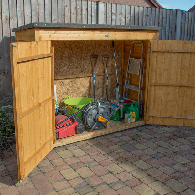 Large Outdoor Pent Roofed Stores