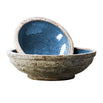 Glazed Aged Stoneware Bowl (7138285289532)