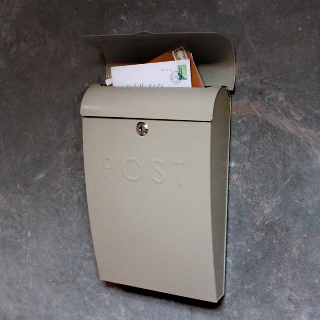 Lockable Post Box Clay