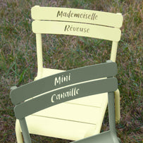 Luxembourg Kid Stencil Chairs