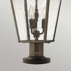 Trellis Outdoor Pedestal Lantern