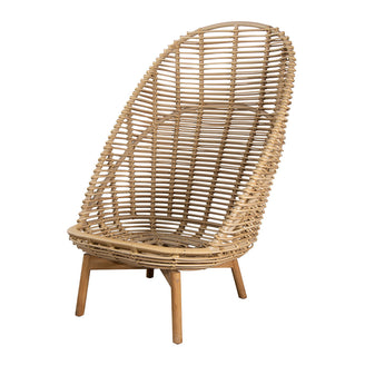 Hive Highback Chair With Teak Legs