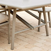 Sticks Dining Table in Aluminium 280 x 100cm