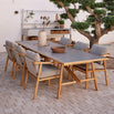 Sticks Teak Dining Table 280 x 100cm