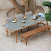 Sticks Teak Dining Table 280 x 100cm