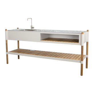 Sticks Outdoor Kitchen Unit with Sink and Tap