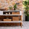 Sticks Outdoor Kitchen Unit with Sink and Tap