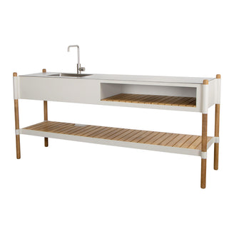 Sticks Outdoor Kitchen Unit with Sink and Tap