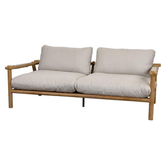 Sticks Outdoor Teak 2 Seater Sofa