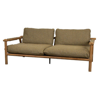 Sticks Outdoor Teak 2 Seater Sofa