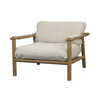 Sticks Outdoor Teak Low Lounge Chair