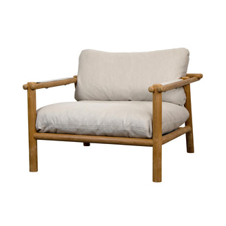 Sticks Outdoor Teak Low Lounge Chair