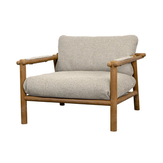 Sticks Outdoor Teak Low Lounge Chair