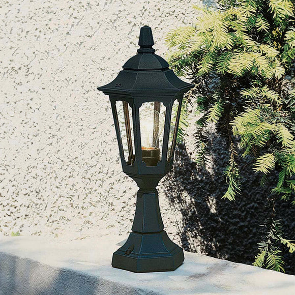 Parish Mini Outdoor Pedestal Lantern