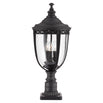 English Bridle Outdoor Pedestal Lanterns