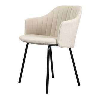 Choice Dining Chair with Black Steel Legs