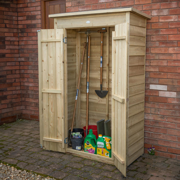 Pent Roofed Tall Garden Stores