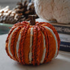 Natural Rustic Dried Grass Pumpkin Decoration