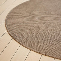 Knit Round Outdoor Rug