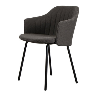 Choice Dining Chair with Black Steel Legs