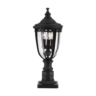 English Bridle Outdoor Pedestal Lanterns