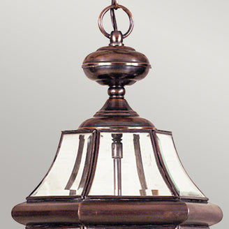 Newbury Copper Hanging Lantern