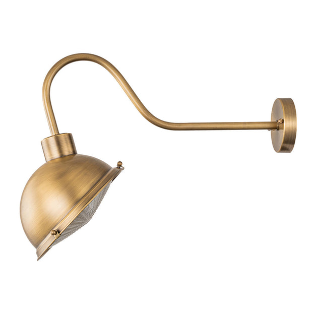 Chiswick Brass Outdoor Sign Light