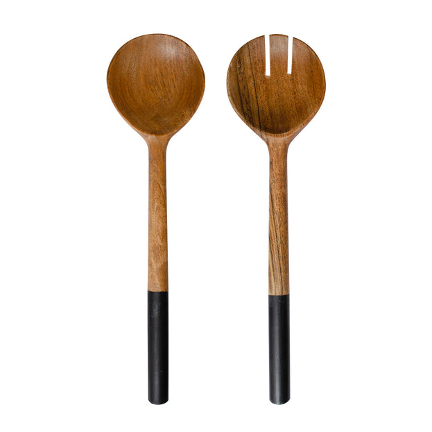 Scandi Wooden Salad Servers