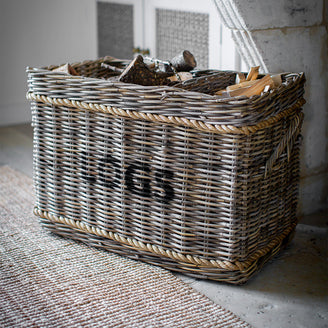 Classic Rectangular Log Basket