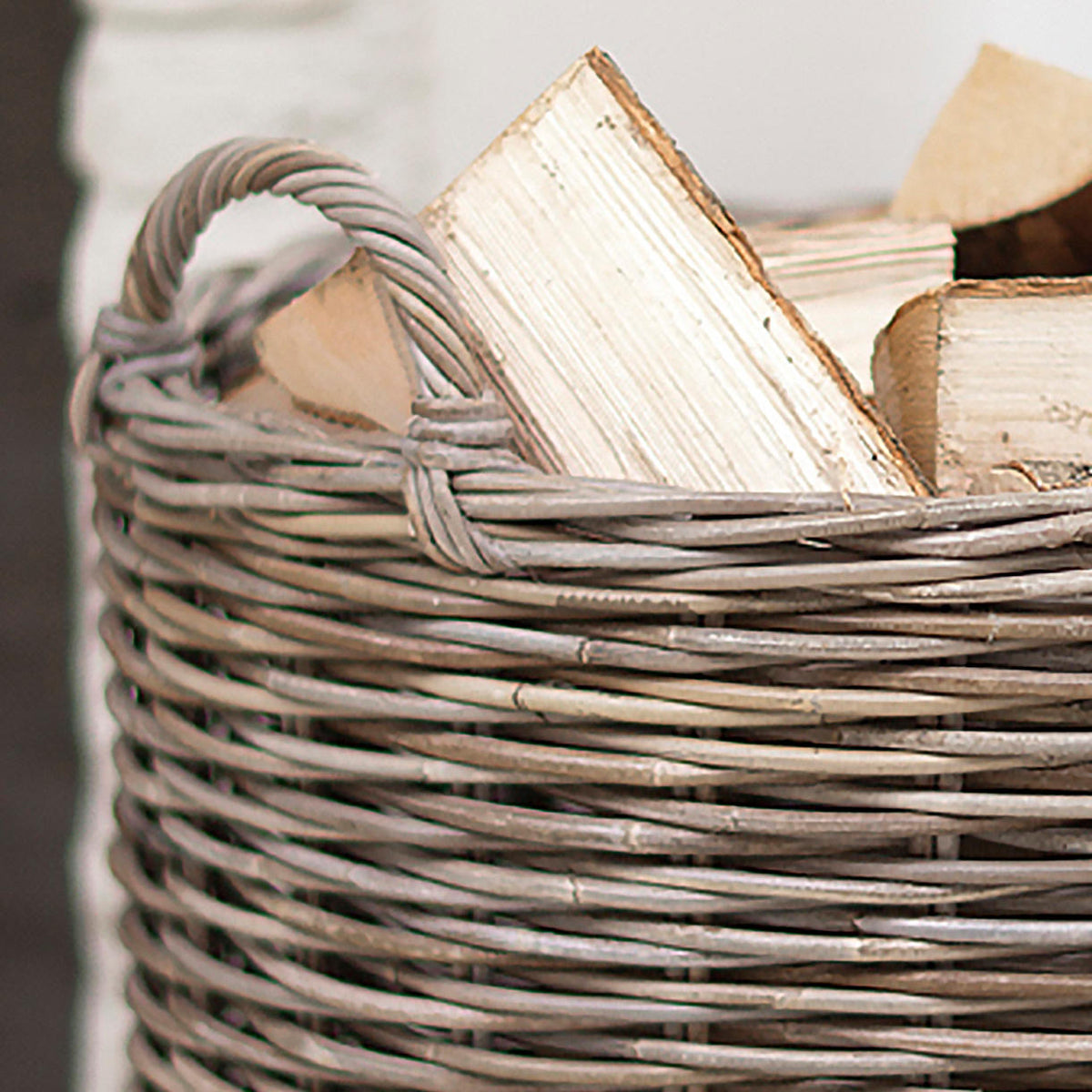 Buy Giant Fireside Log Basket — The Worm that Turned - revitalising ...