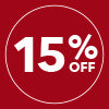 15% Off