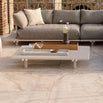 Sticks Platform Aluminium Coffee Table - Sand