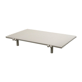 Sticks Platform Aluminium Coffee Table - Sand