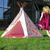 Pink Stripe Print Wigwam (4647734083644)