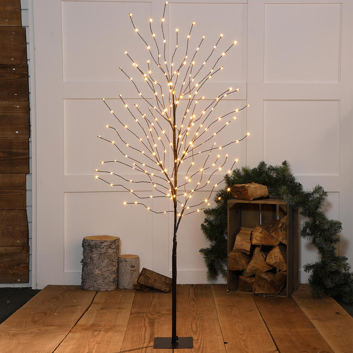 Buy Indoor Outdoor LED Wispy Wire Tree — The Worm that Turned ...