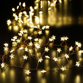 Star Cluster Bare Wire Micro LED Light Garland (4653168492604)