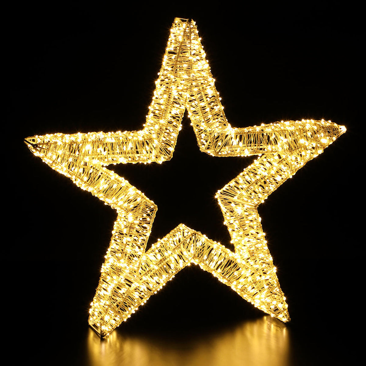 Buy Opulent Outdoor Illuminated LED Star Decoration — The Worm that ...