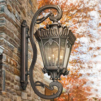 Tournai Grand Outdoor Wall Lanterns (4649140977724)