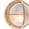 Round Bulkhead Light with Cross Grille (4649496084540)