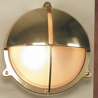 Round Bulkhead Lights with Split Shade (4649491038268)