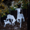 Jewelled Stag with 300 LED White Lights (4650122182716)