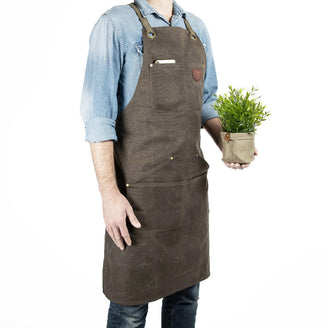 Cotton Canvas Work Apron (4651972132924)