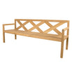 Grace 3 Seater Teak Bench (6775756816444)