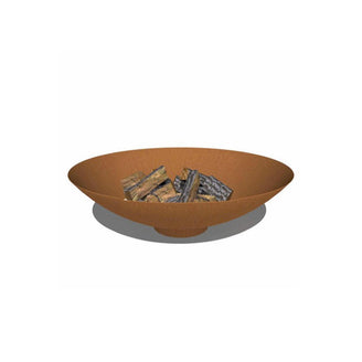 Large Corten Steel Garden Fire Bowls (4650753294396)