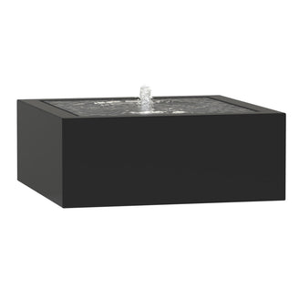 Aluminium Square Water Feature with Fountain (4650771808316)