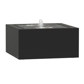 Aluminium Square Water Feature with Fountain (4650771808316)